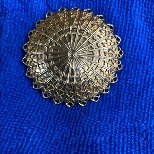 Elegant Gold Brooch